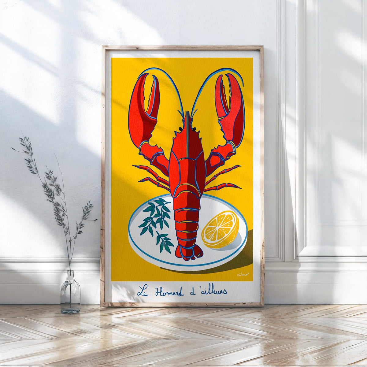 Homard & Citron — illustration Kilmo Studio