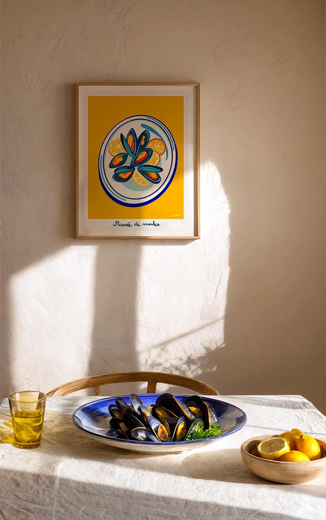 Les Moules du Sud-Ouest — illustration Kilmo Studio — vue 2