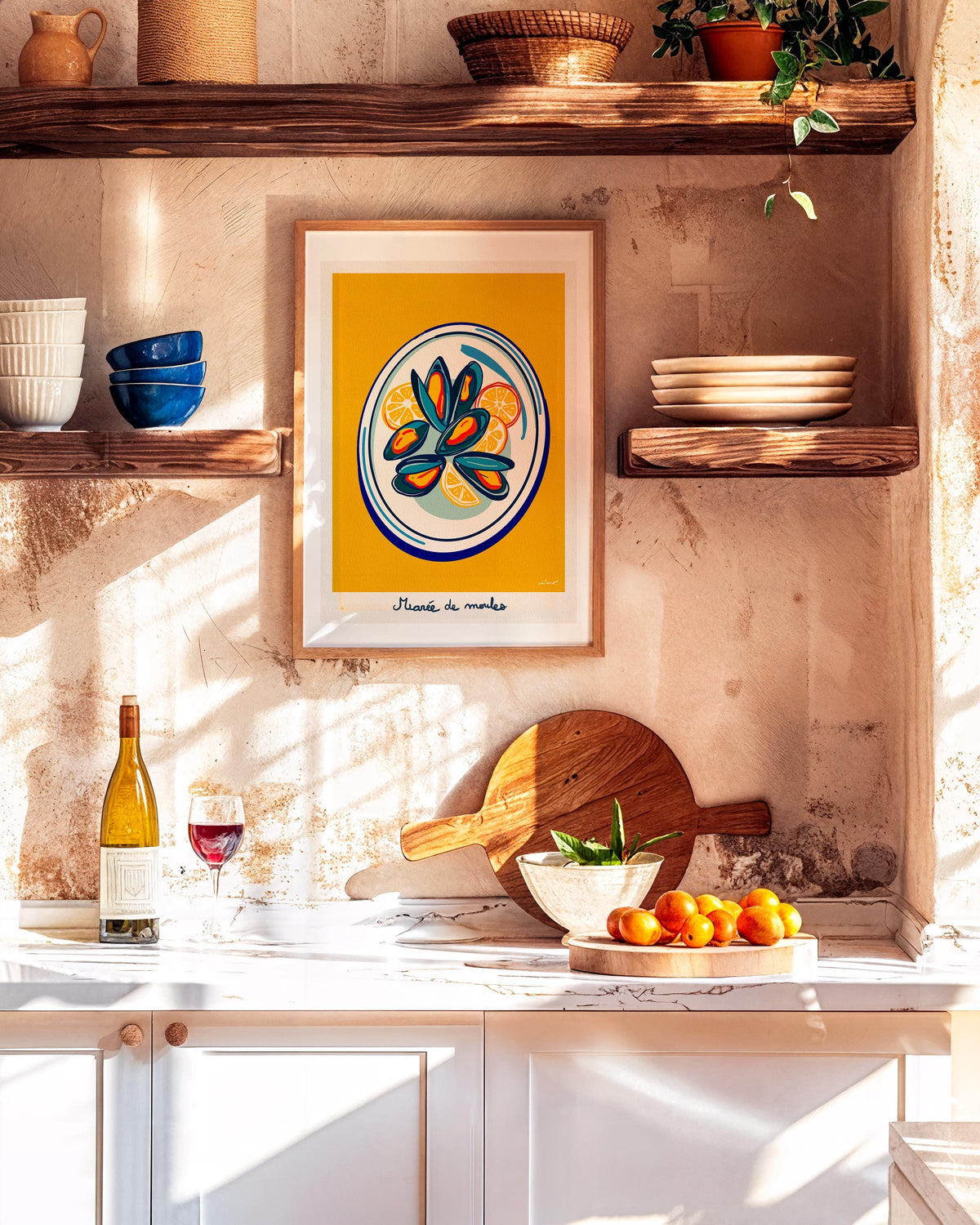 Les Moules du Sud-Ouest — illustration Kilmo Studio — vue 3