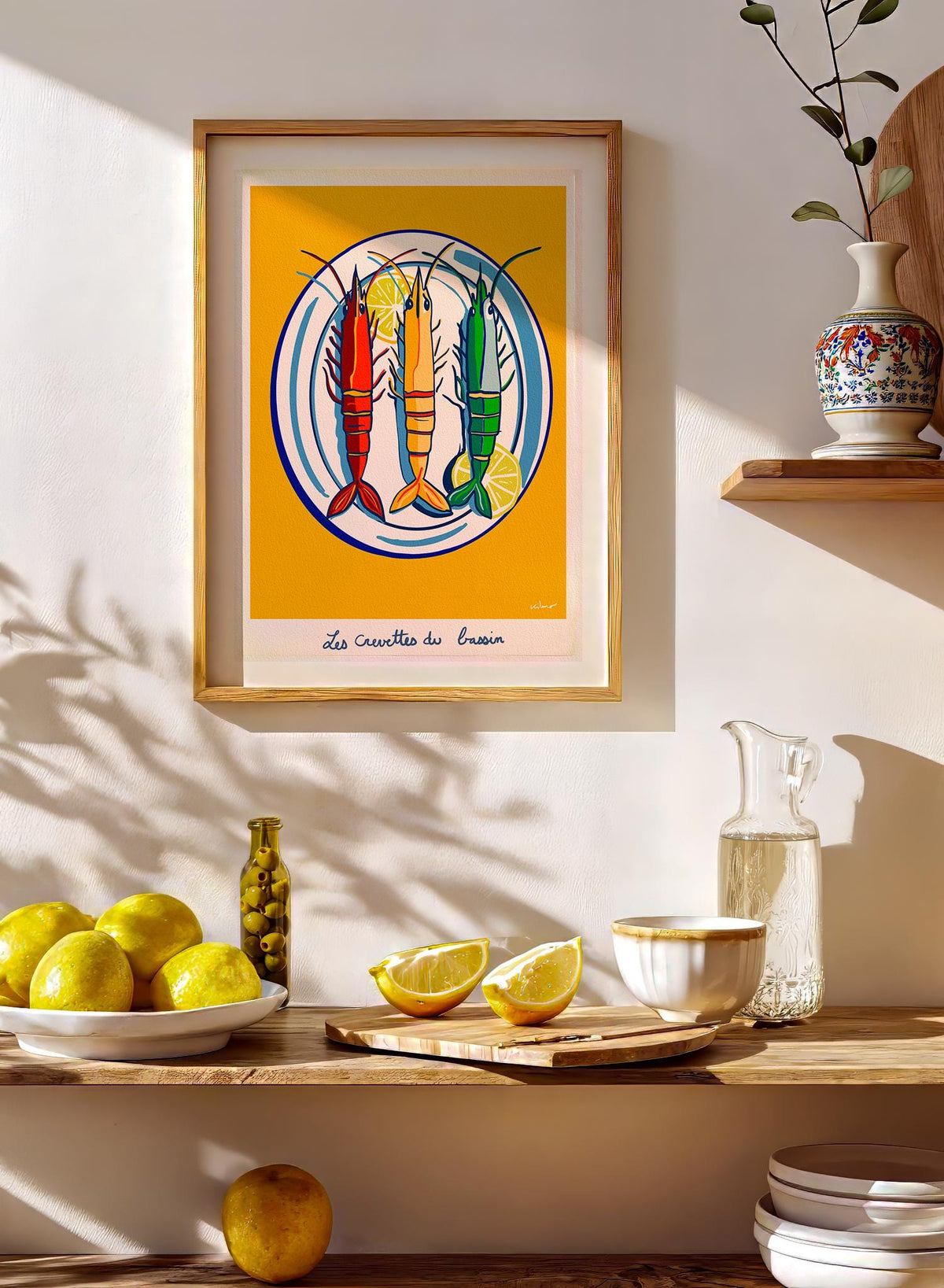 Les Crevettes du Bassin — illustration Kilmo Studio — vue 4