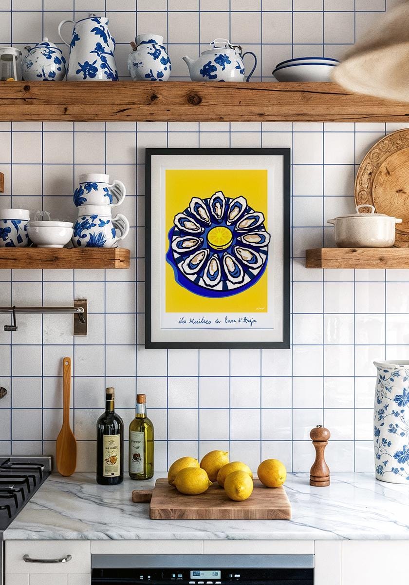 Les Huîtres du Sud-Ouest — illustration Kilmo Studio