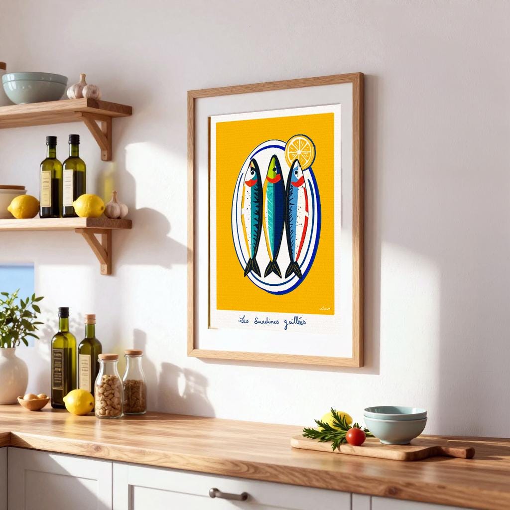 Les Sardines — illustration Kilmo Studio — vue 6