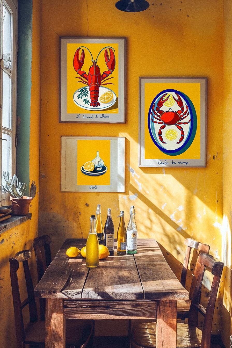 Homard & Citron — illustration Kilmo Studio — vue 4