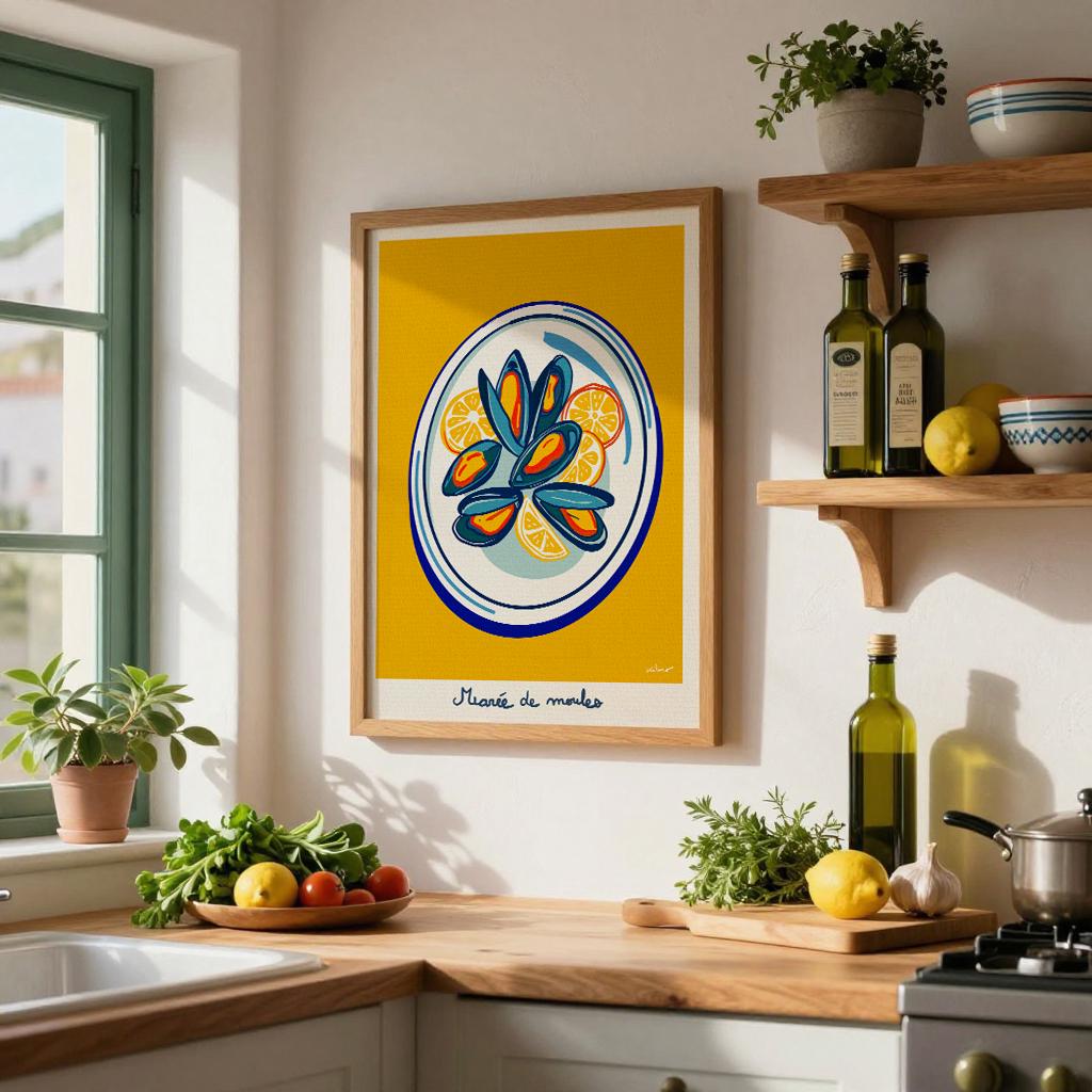 Les Moules du Sud-Ouest — illustration Kilmo Studio — vue 5