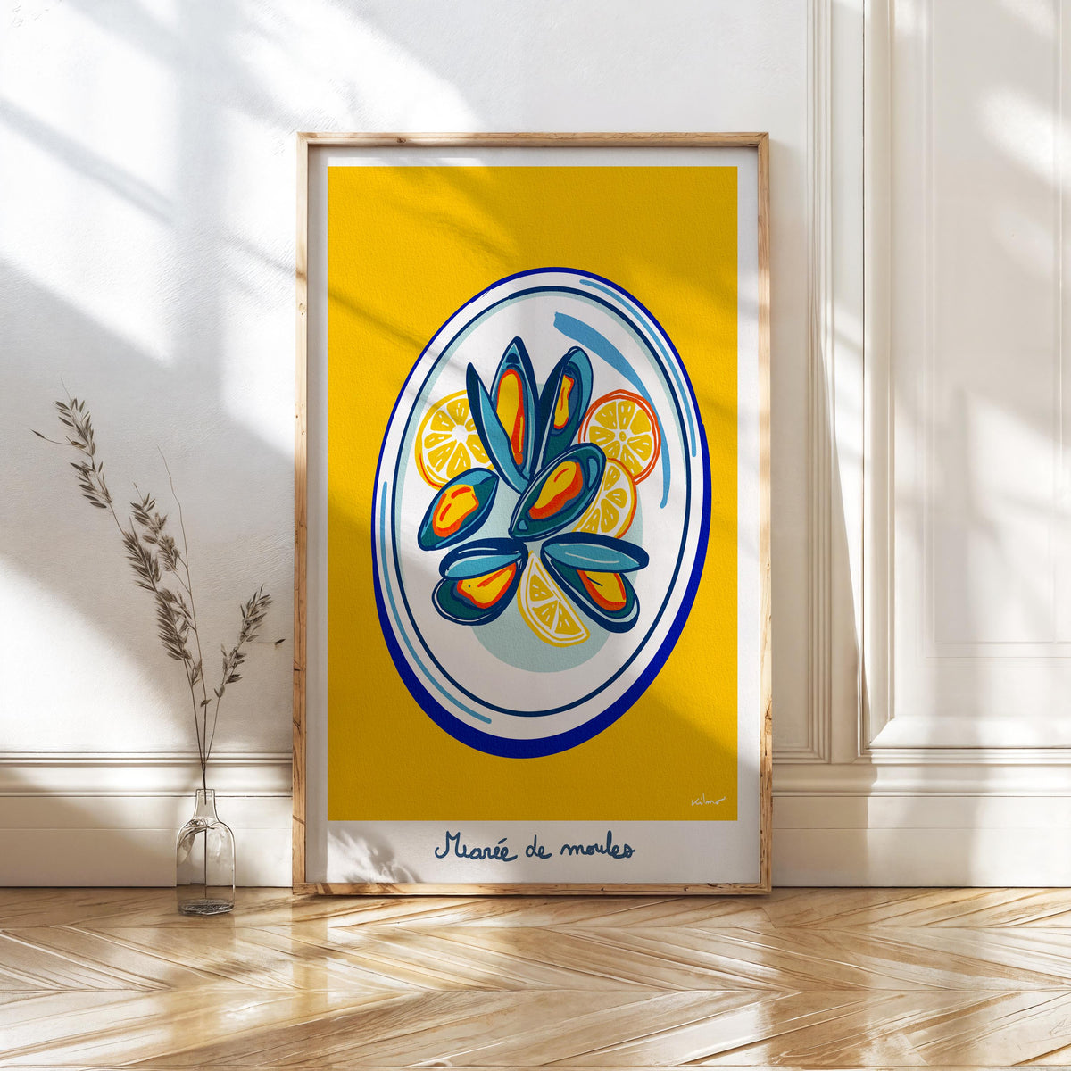 Les Moules du Sud-Ouest — illustration Kilmo Studio