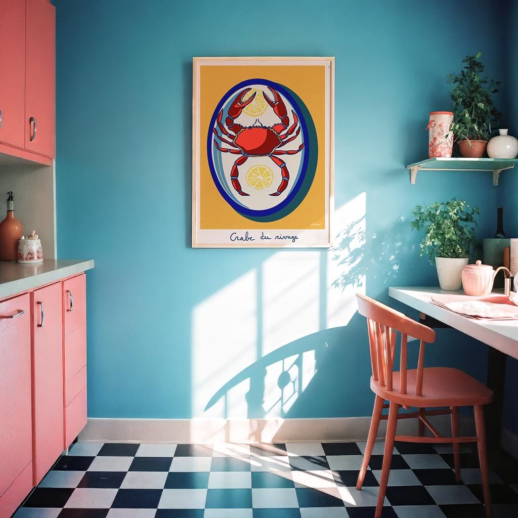 Le Crabe — illustration Kilmo Studio — vue 3