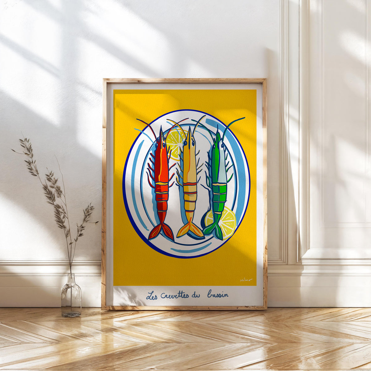 Les Crevettes du Bassin — illustration Kilmo Studio — vue 3
