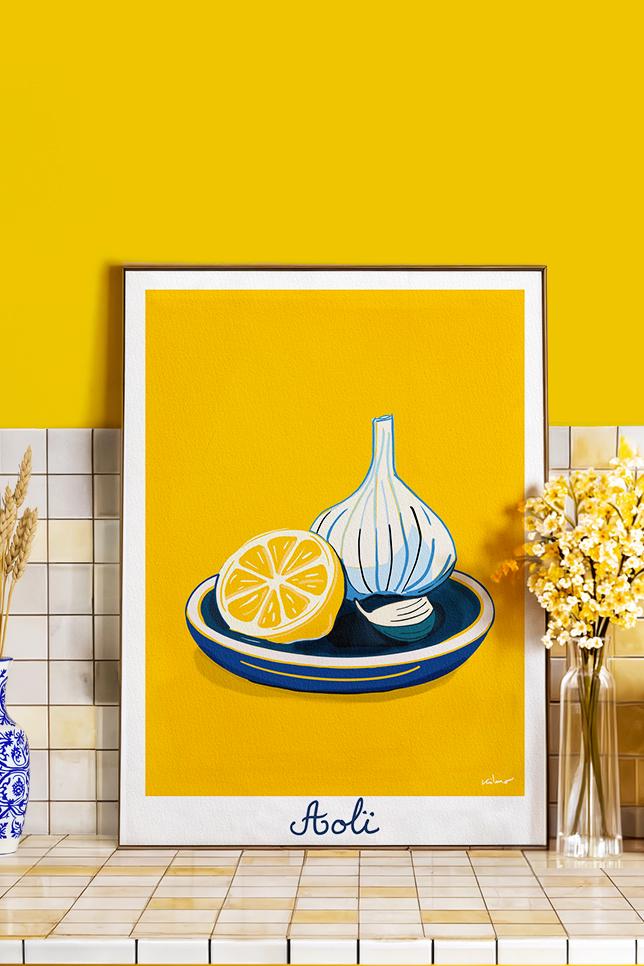 Aïoli — illustration Kilmo Studio — vue 2