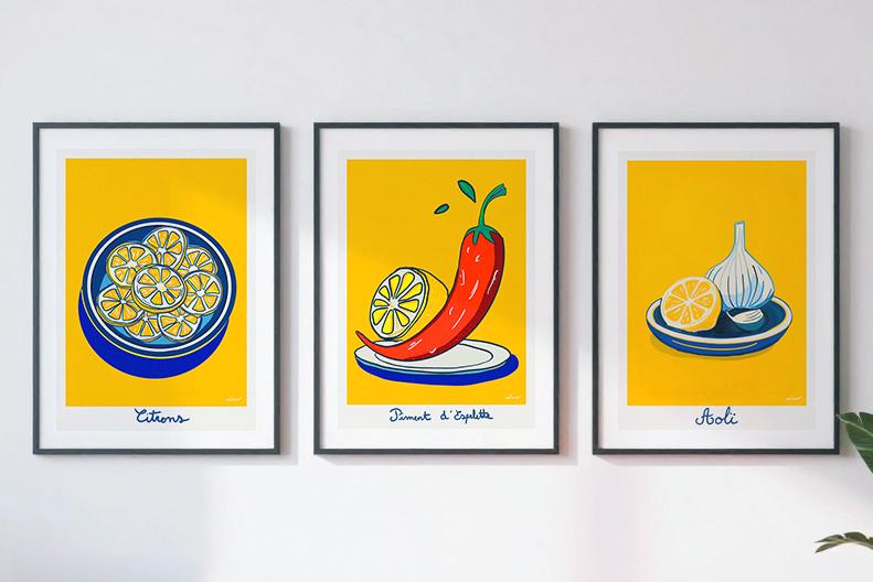 Citron, Piment & Ail — illustration Kilmo Studio