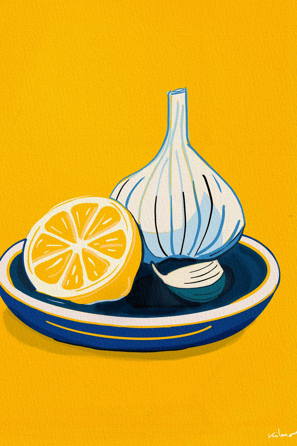 Citron, Piment & Ail — illustration Kilmo Studio — vue 2