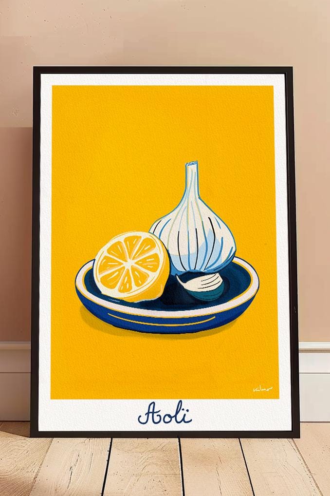 Aïoli — illustration Kilmo Studio