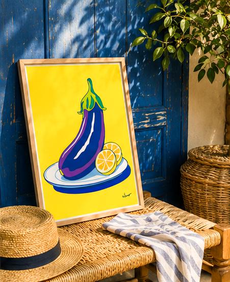 Aubergine & Citron — illustration Kilmo Studio — vue 4