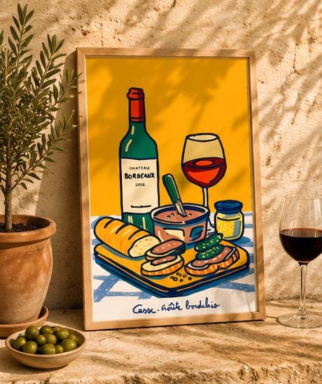 Casse-Croûte bordelais — illustration Kilmo Studio — vue 5