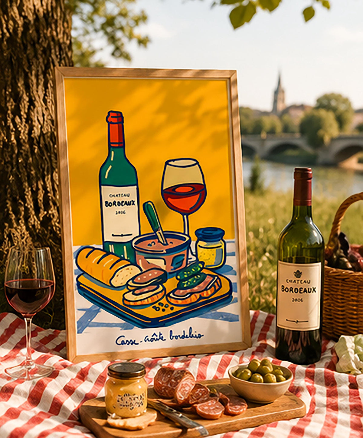 Casse-Croûte bordelais — illustration Kilmo Studio