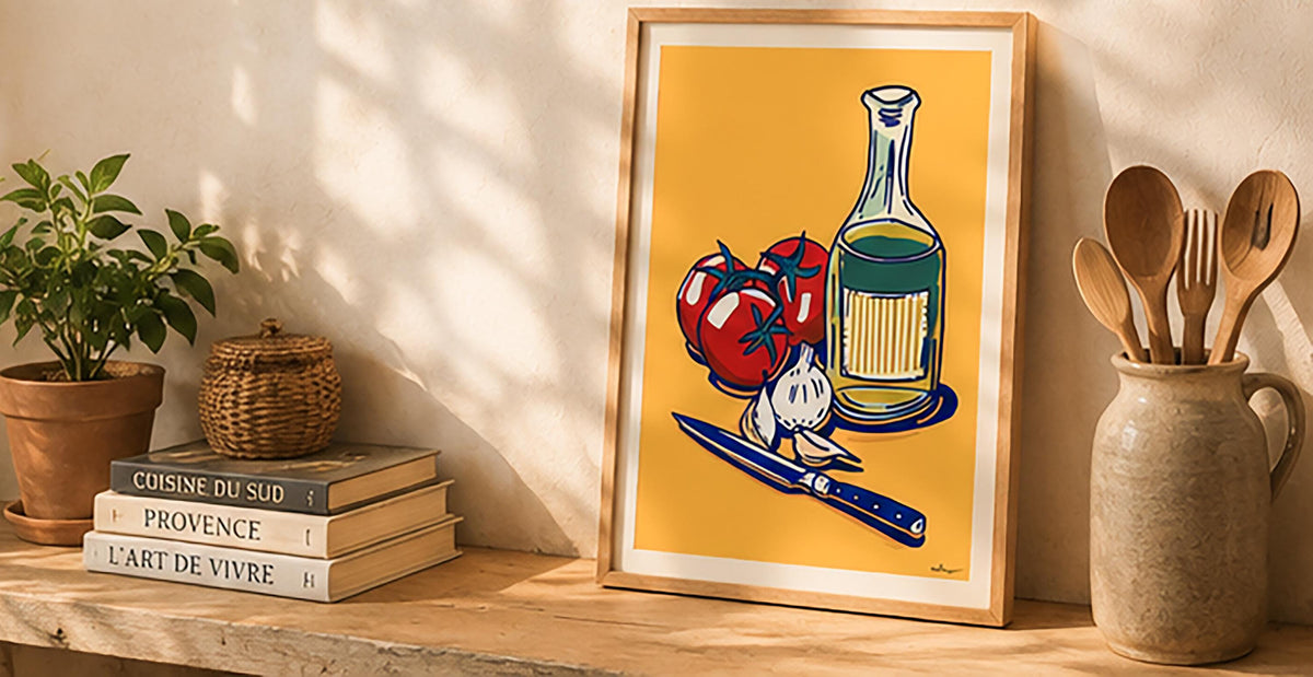 Huile d’Olive & Tomates — illustration Kilmo Studio — vue 5