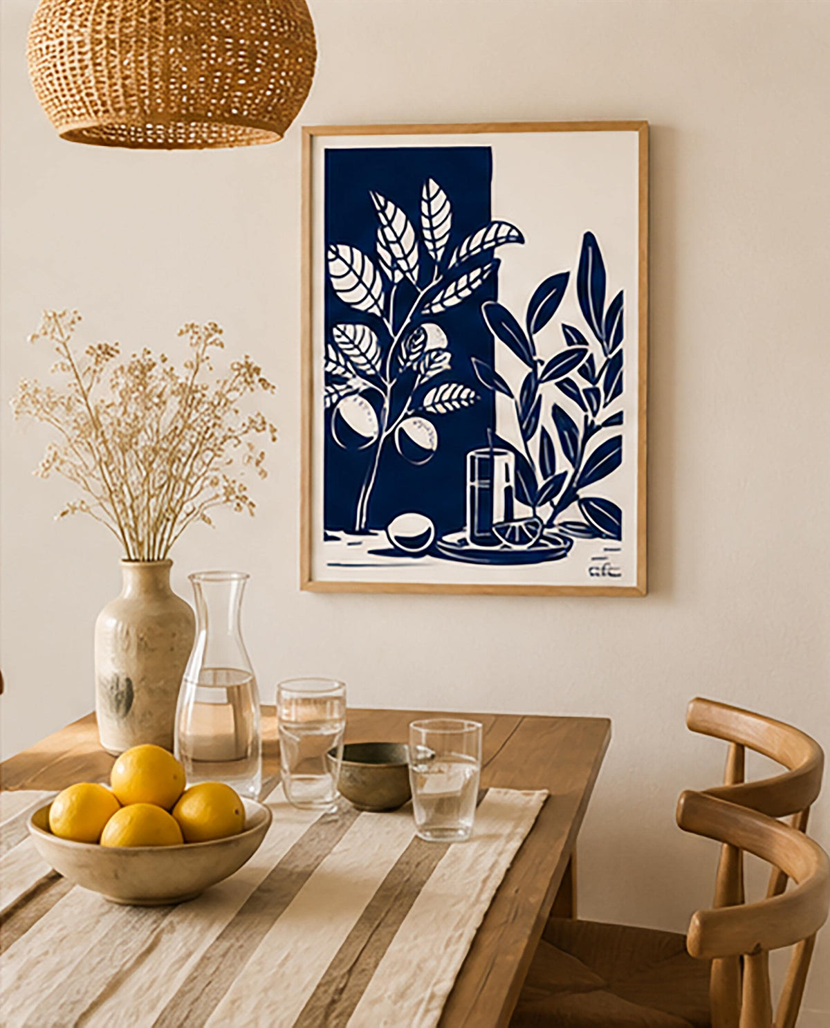 Citron Bleu & Blanc — illustration Kilmo Studio