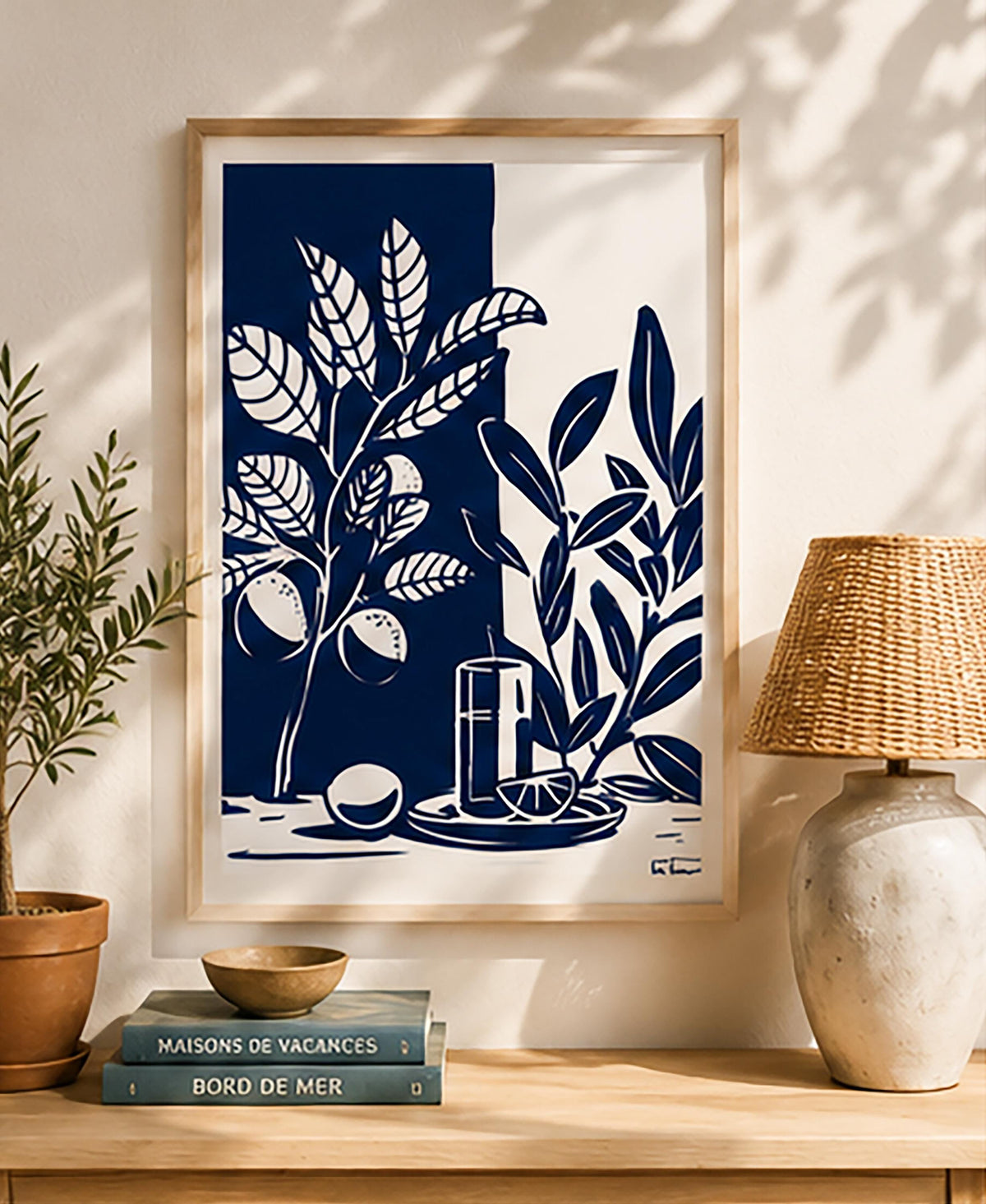 Citron Bleu & Blanc — illustration Kilmo Studio — vue 4