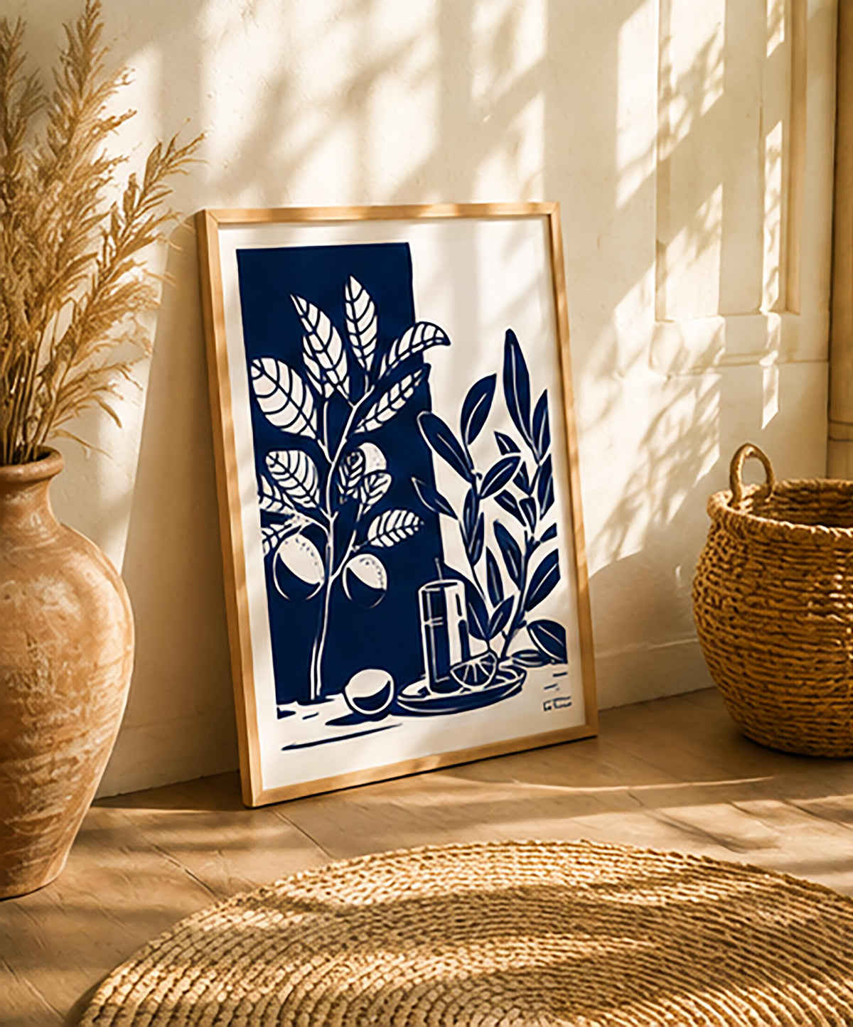 Citron Bleu & Blanc — illustration Kilmo Studio — vue 5