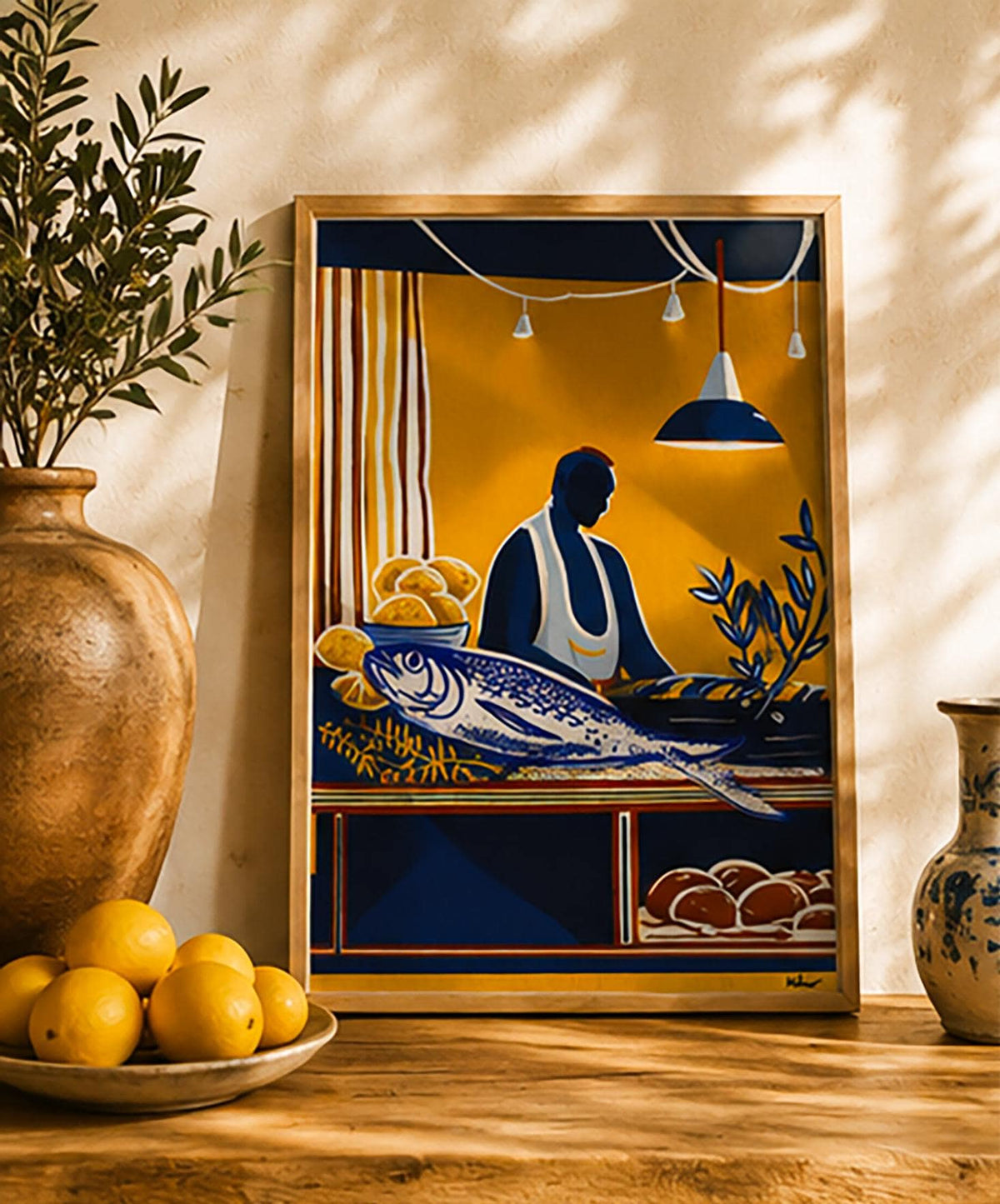 Le Poissonnier — illustration Kilmo Studio