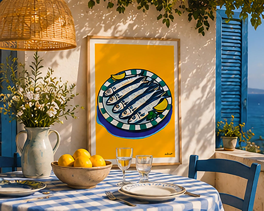 Sardines & Citron — illustration Kilmo Studio — vue 3