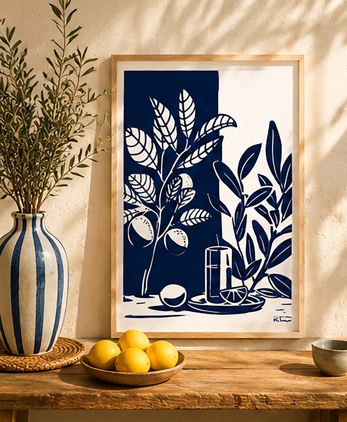 Citron Bleu & Blanc — illustration Kilmo Studio — vue 3