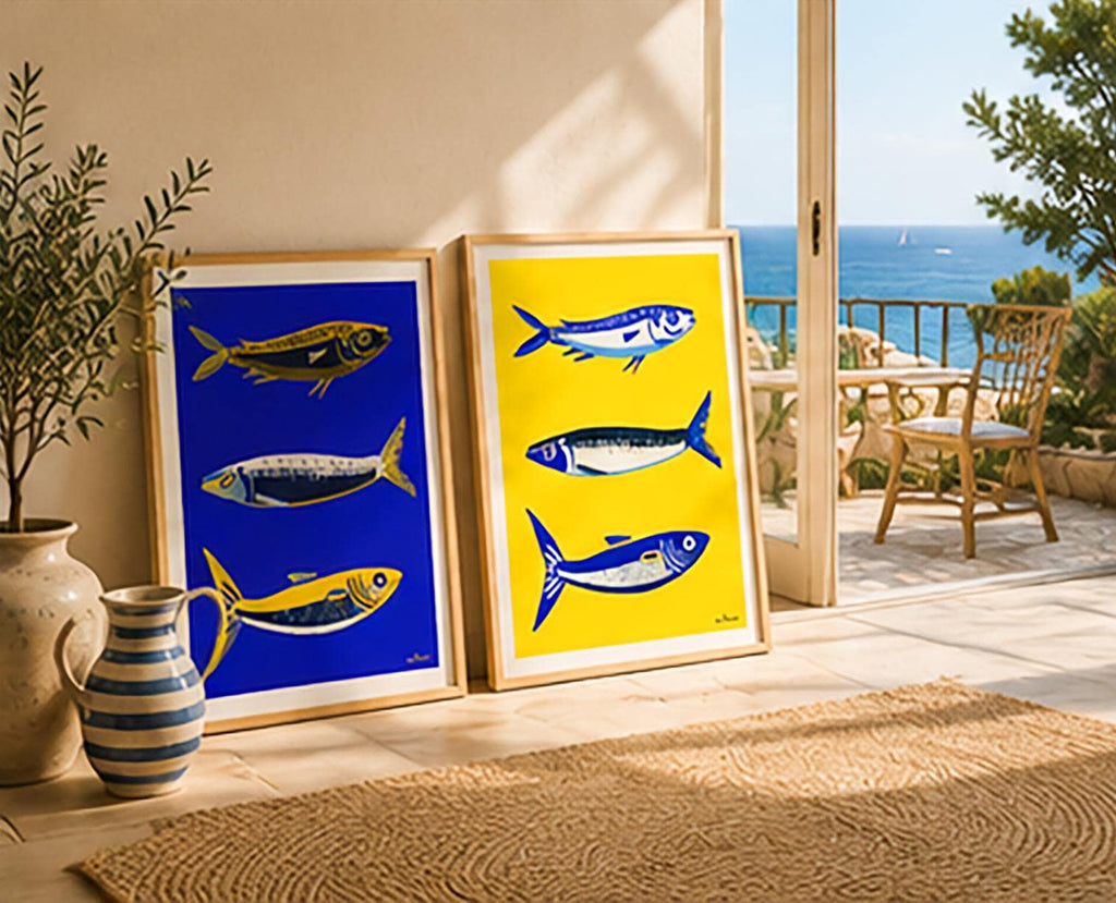 Duo Poissons — illustration Kilmo Studio — vue 5