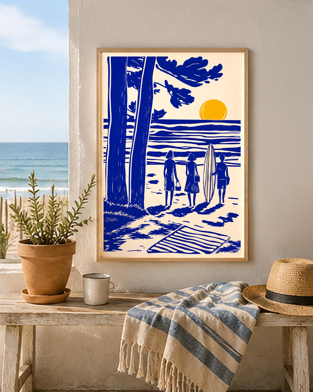 Côte Atlantique — illustration Kilmo Studio — vue 4