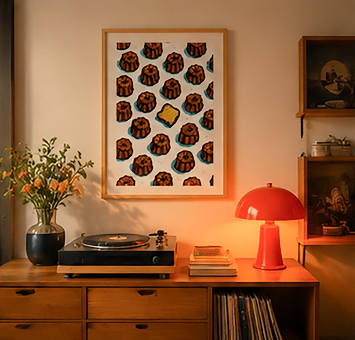 Canelé de Bordeaux — illustration Kilmo Studio — vue 3