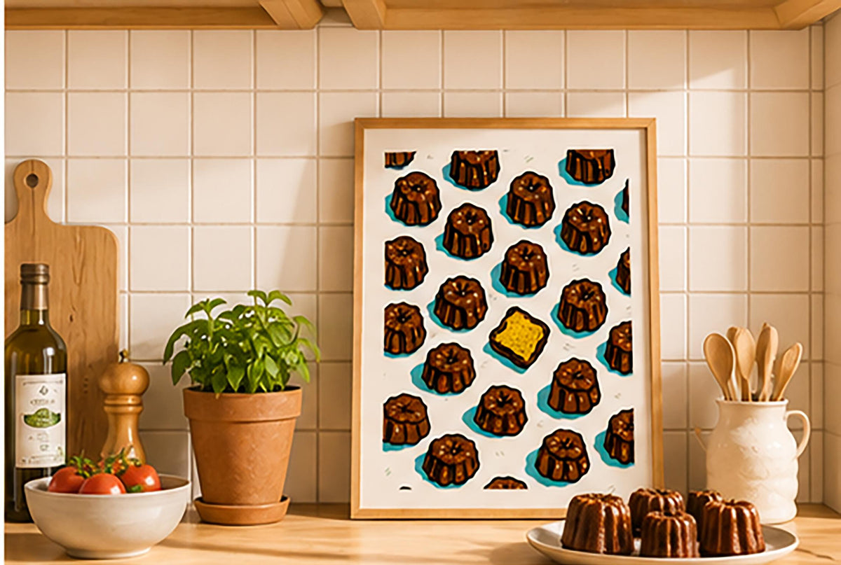 Canelé de Bordeaux — illustration Kilmo Studio