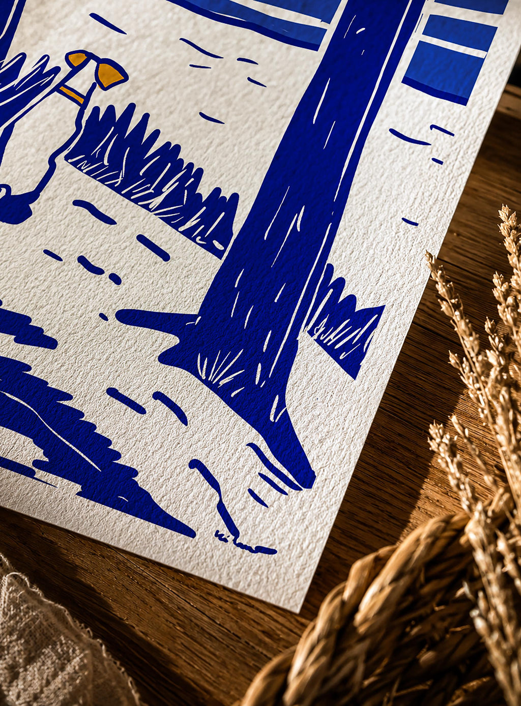 Le Chien face à la Mer — illustration Kilmo Studio — vue 3