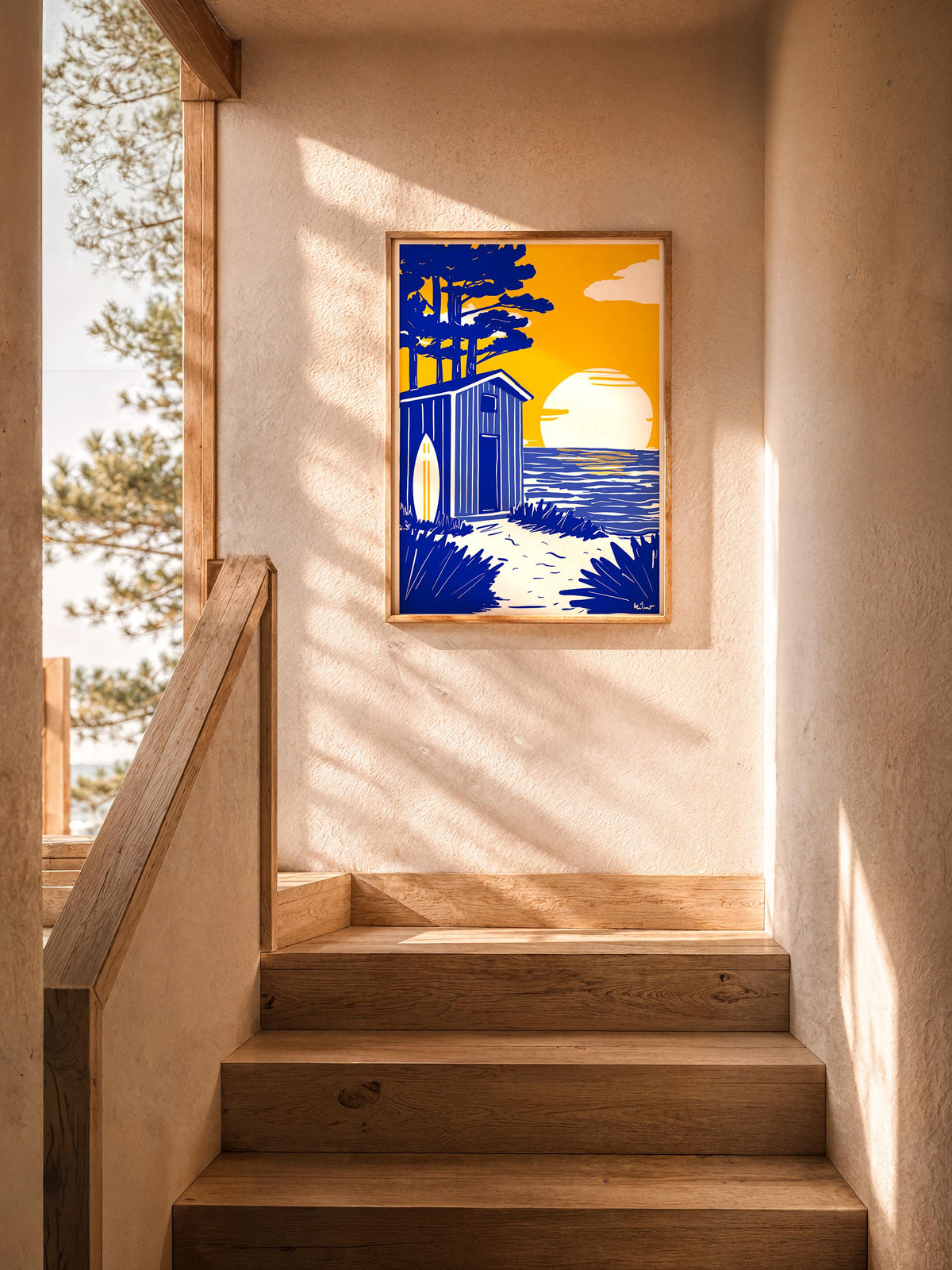 Cabane de Plage & Surf — illustration Kilmo Studio — vue 4