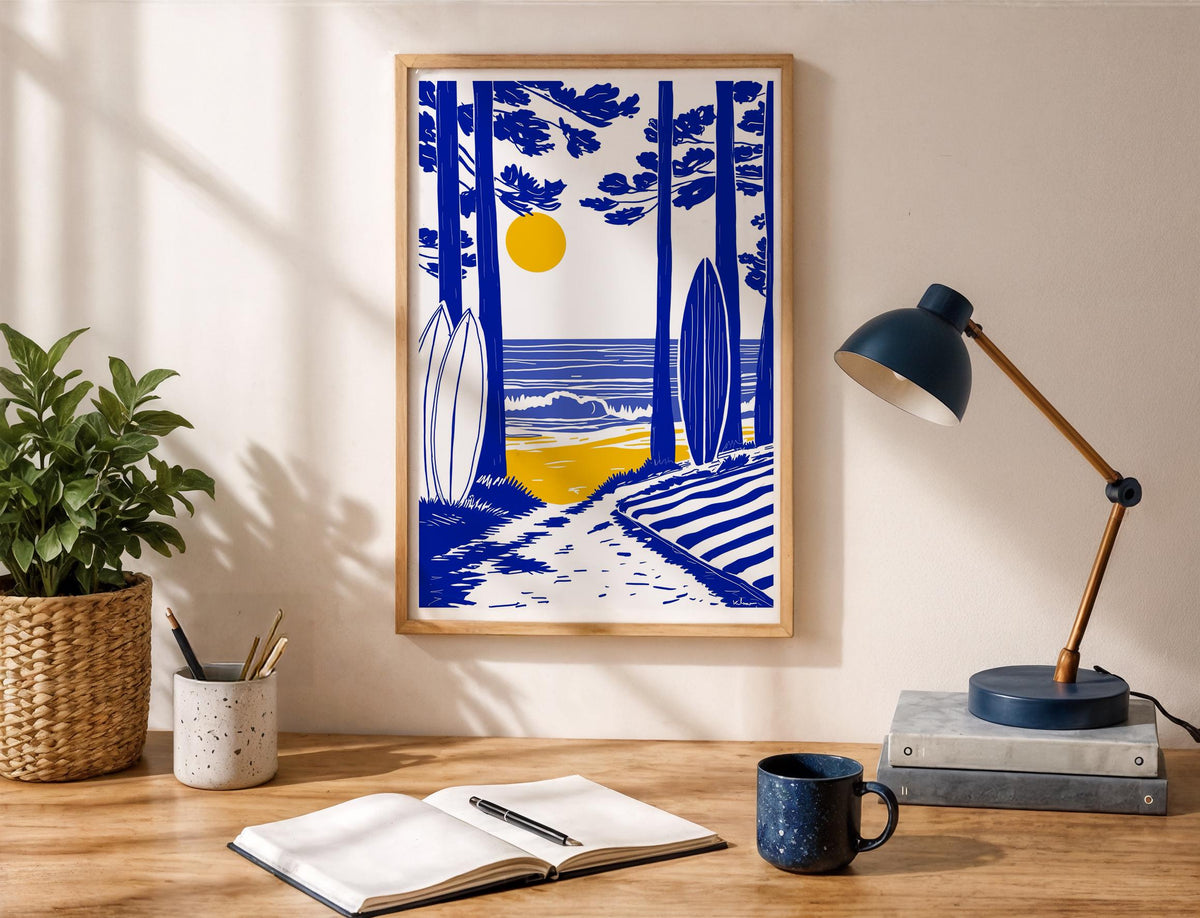 Le Chemin de la Plage — illustration Kilmo Studio — vue 4