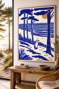 Le Chien face à la Mer — illustration Kilmo Studio