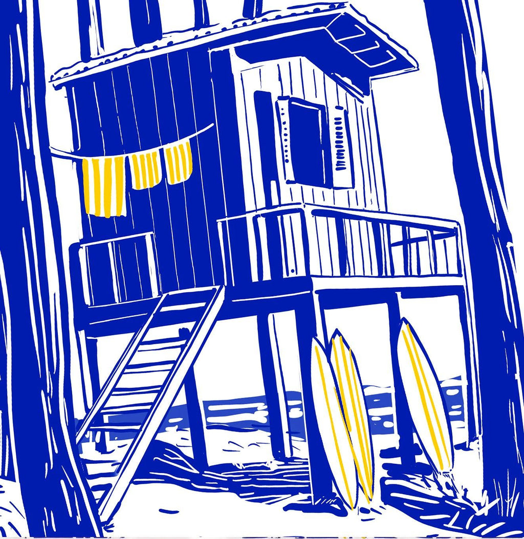 Cabane de Plage — illustration Kilmo Studio — vue 2