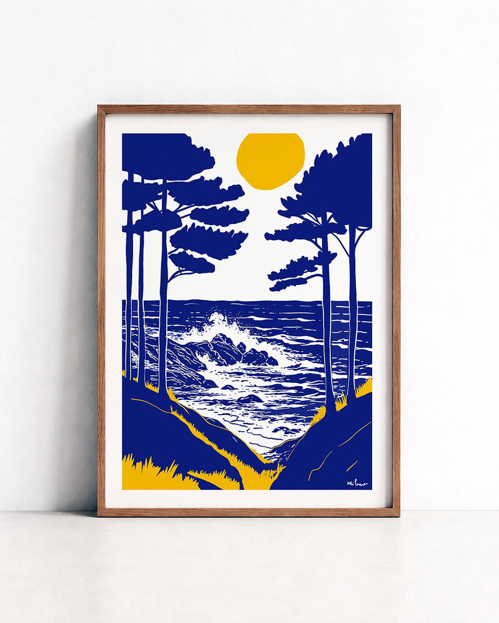 Océan Atlantique — illustration Kilmo Studio — vue 6