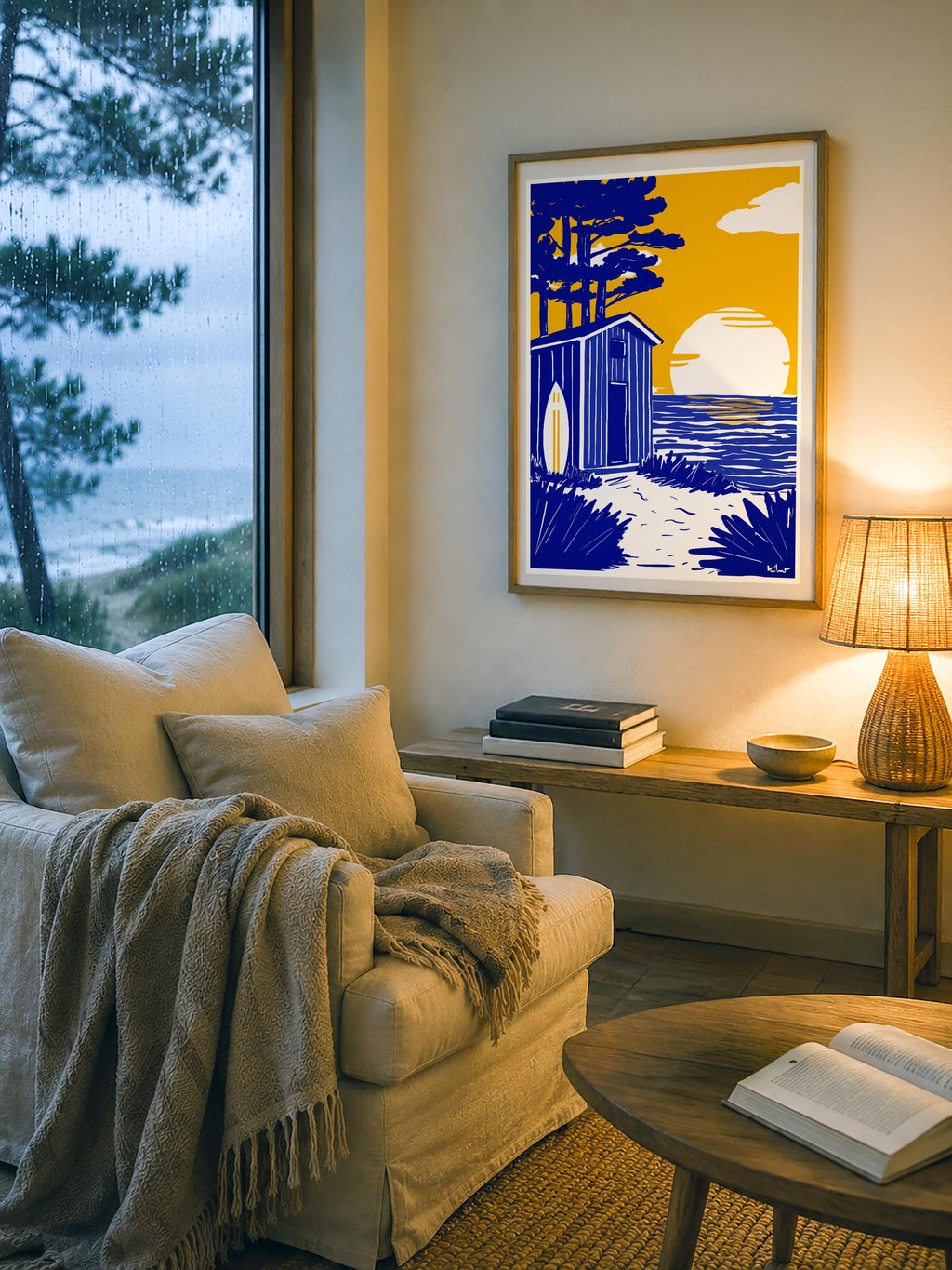Cabane de Plage & Surf — illustration Kilmo Studio — vue 5