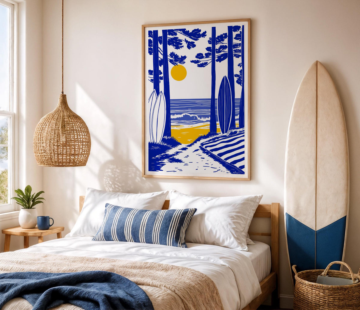 Le Chemin de la Plage — illustration Kilmo Studio — vue 2