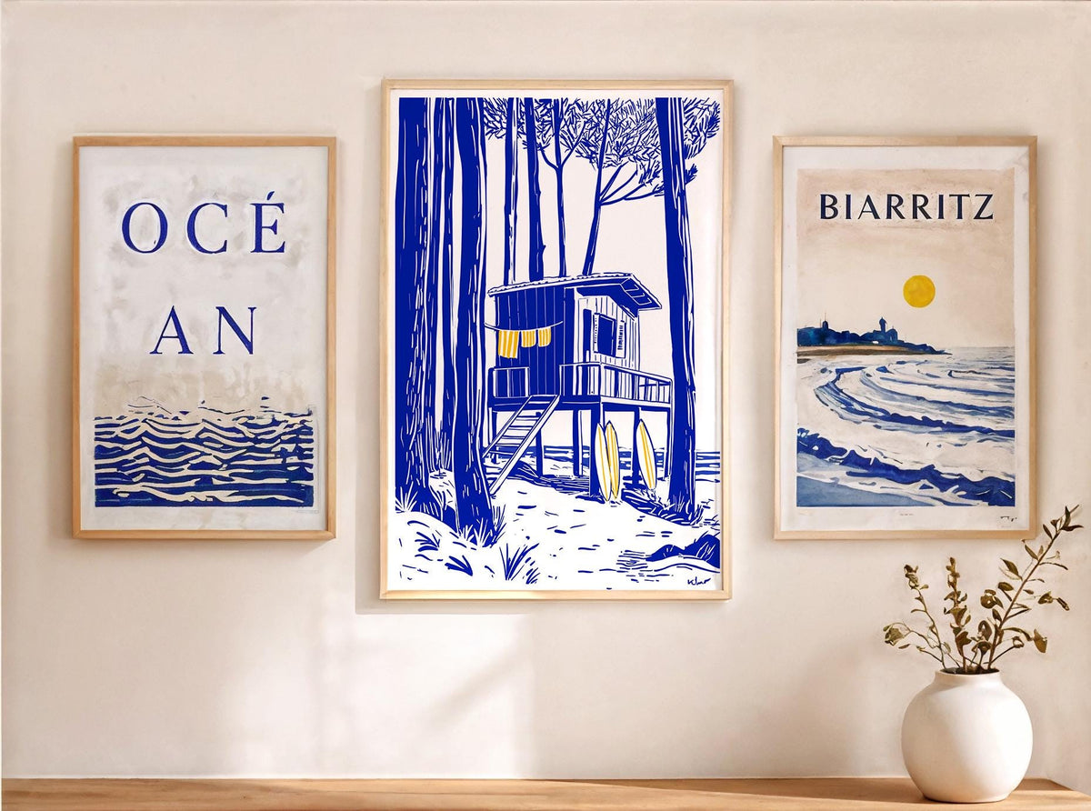 Cabane de Plage — illustration Kilmo Studio — vue 3
