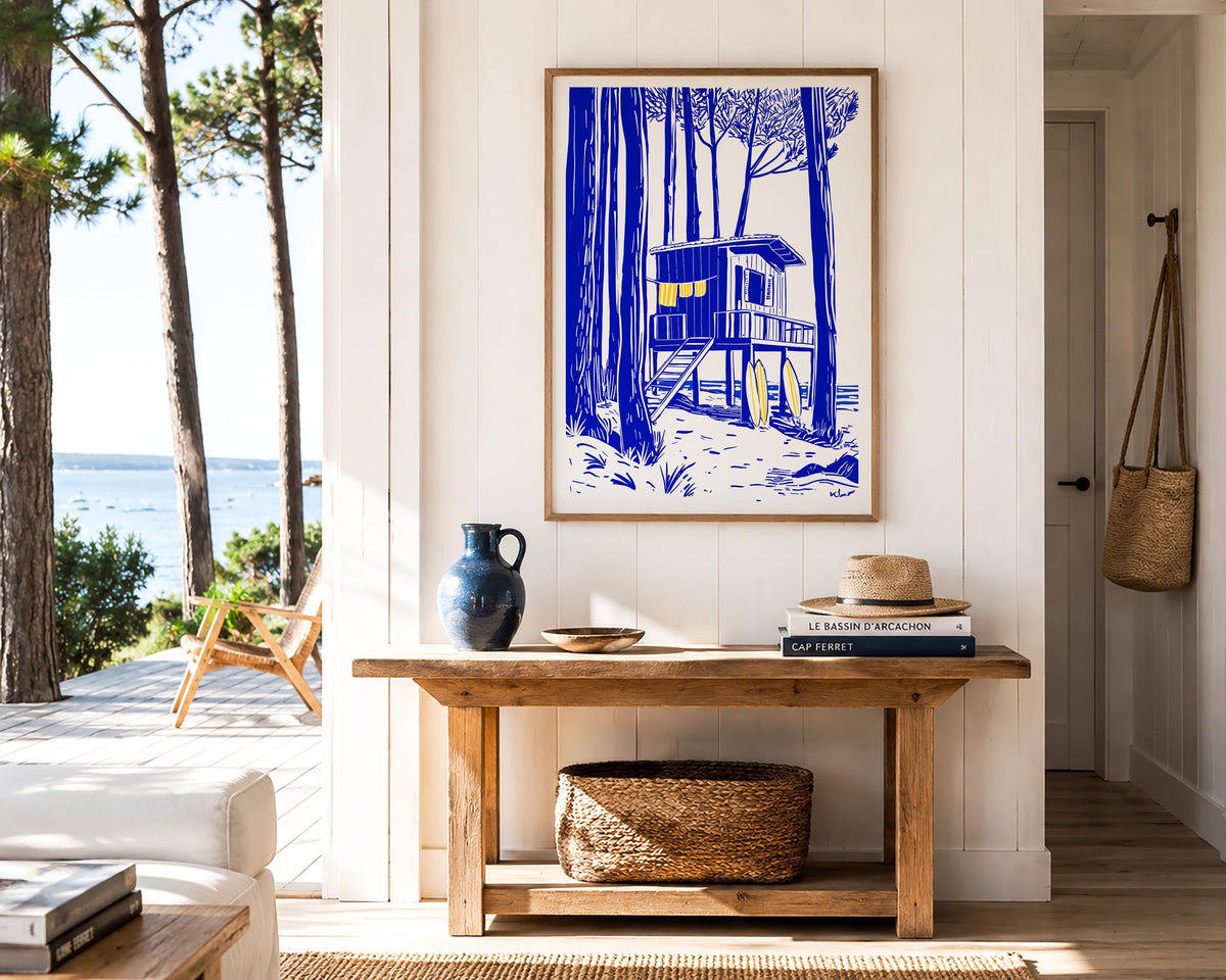 Cabane de Plage — illustration Kilmo Studio — vue 6