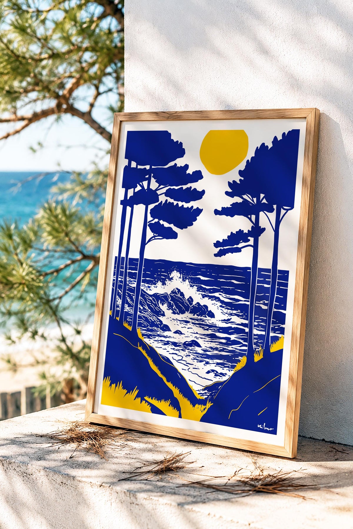 Océan Atlantique — illustration Kilmo Studio — vue 2