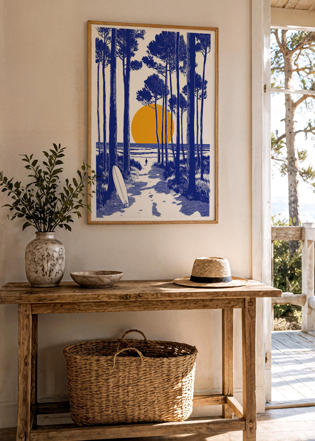 Forêt de Pins & Océan — illustration Kilmo Studio — vue 5