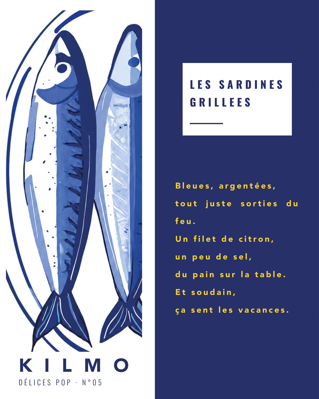 Les Sardines Grillées — illustration Kilmo Studio — vue 10