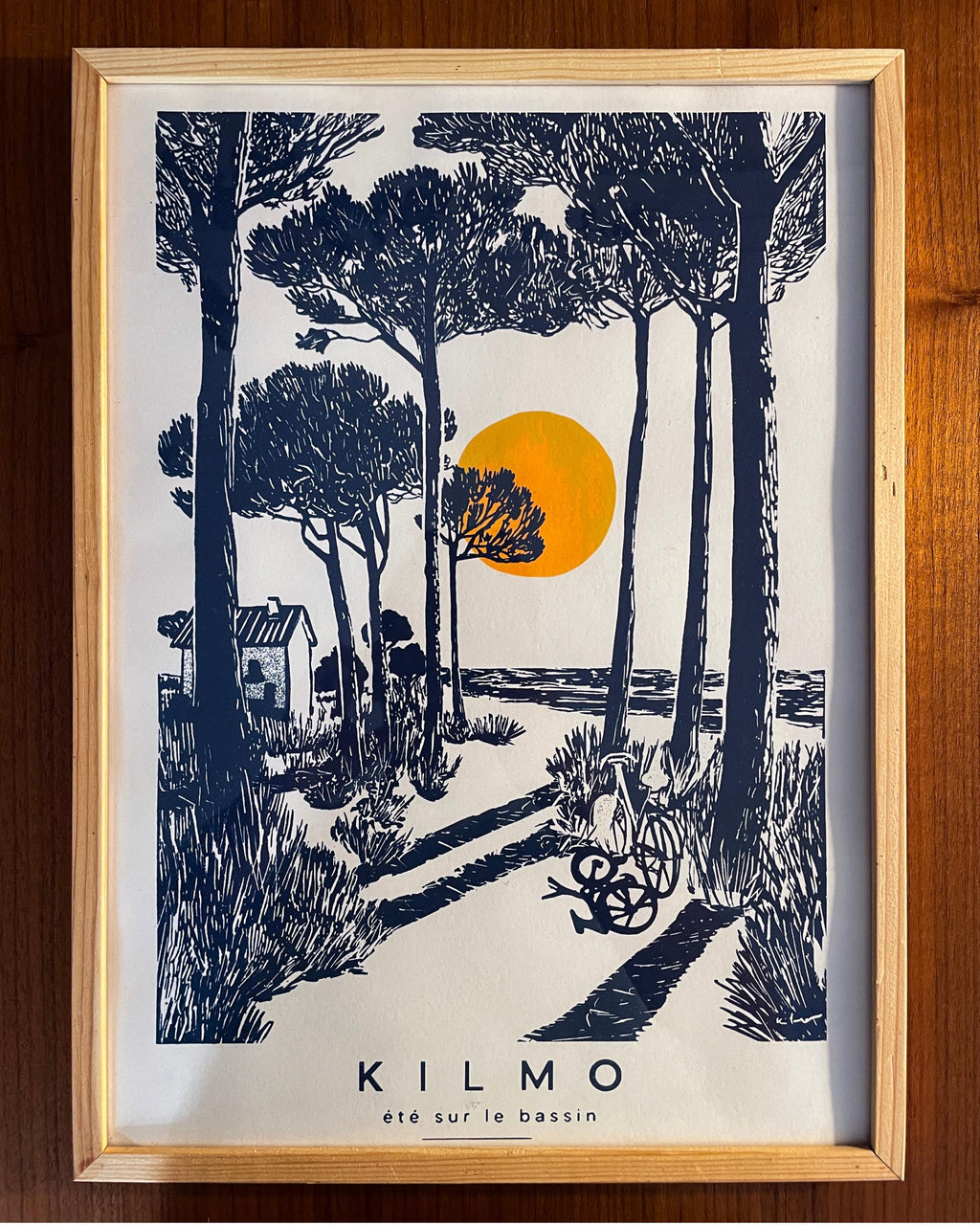 Été sur le Bassin — illustration Kilmo Studio — vue 5