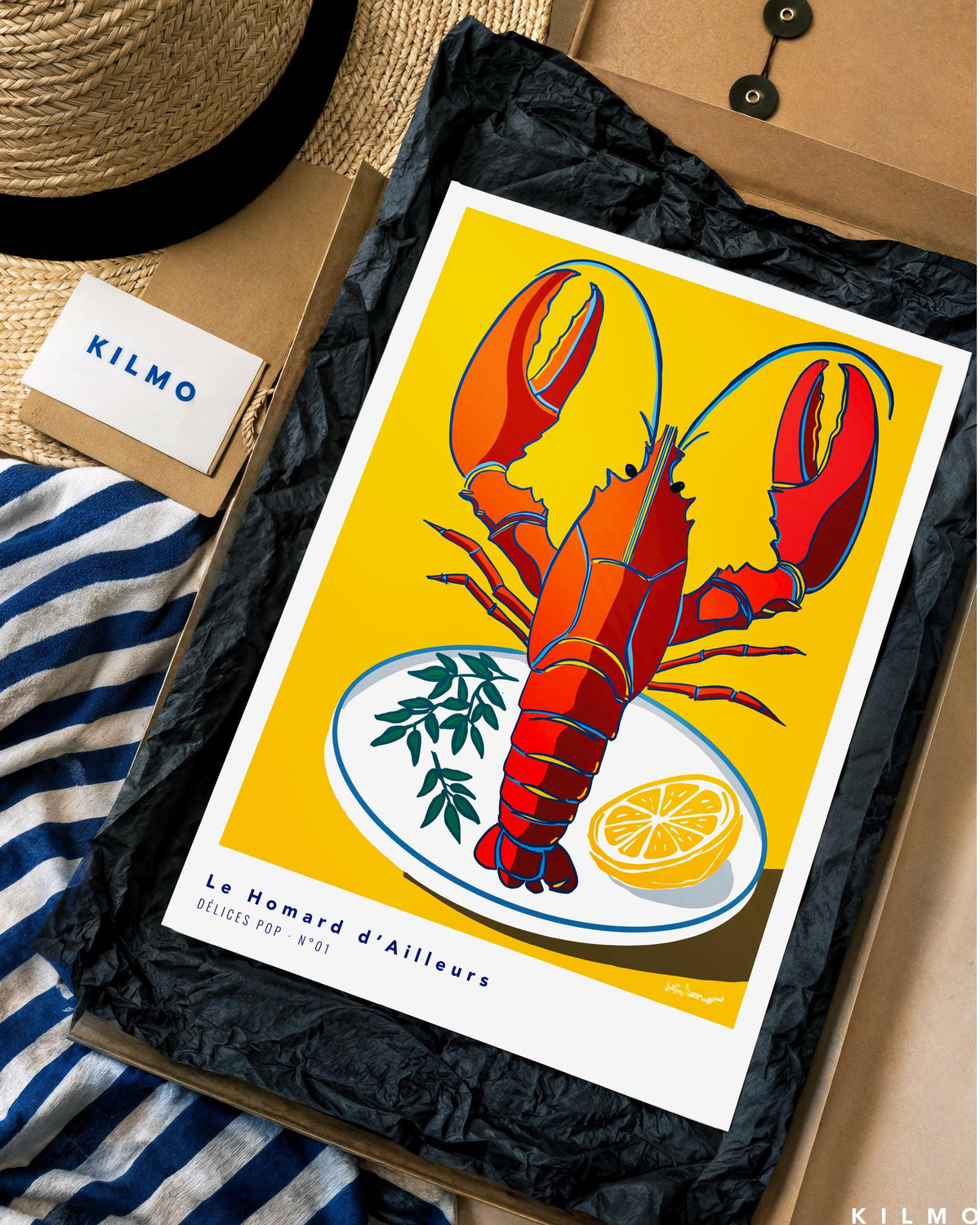 Le Homard d’Ailleurs — illustration Kilmo Studio — vue 4