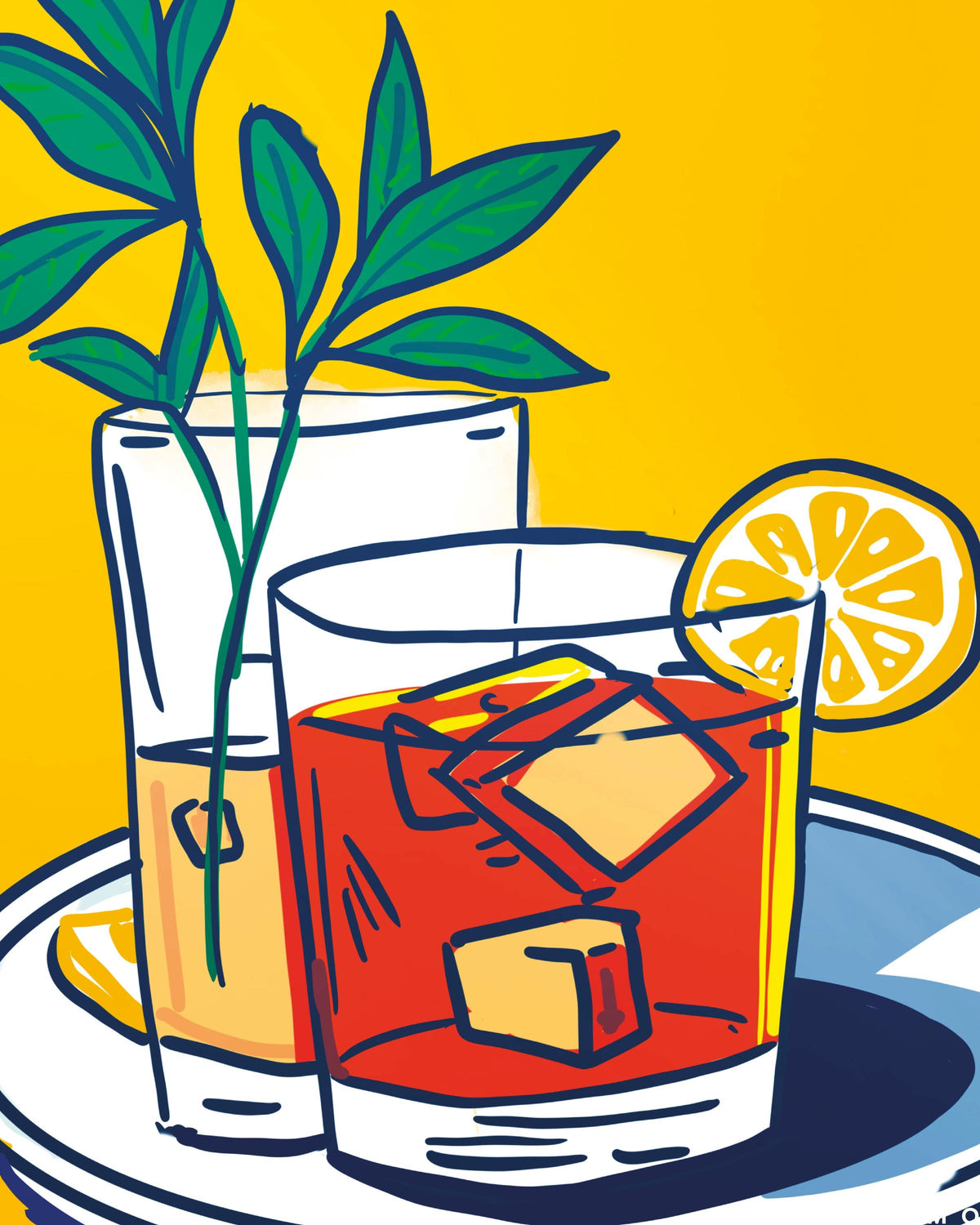 Negroni — illustration Kilmo Studio — vue 2