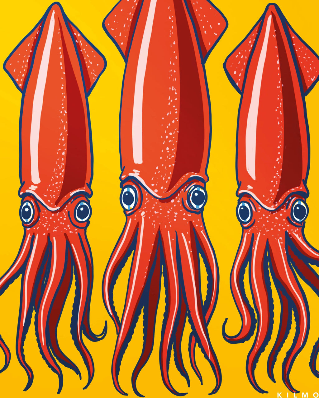 Les Chipirons — illustration Kilmo Studio — vue 2