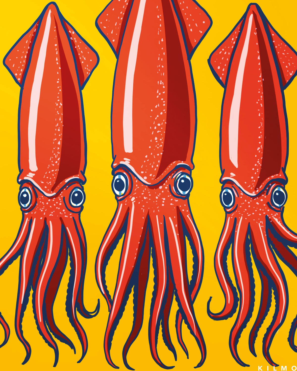 Les Chipirons — illustration Kilmo Studio — vue 2