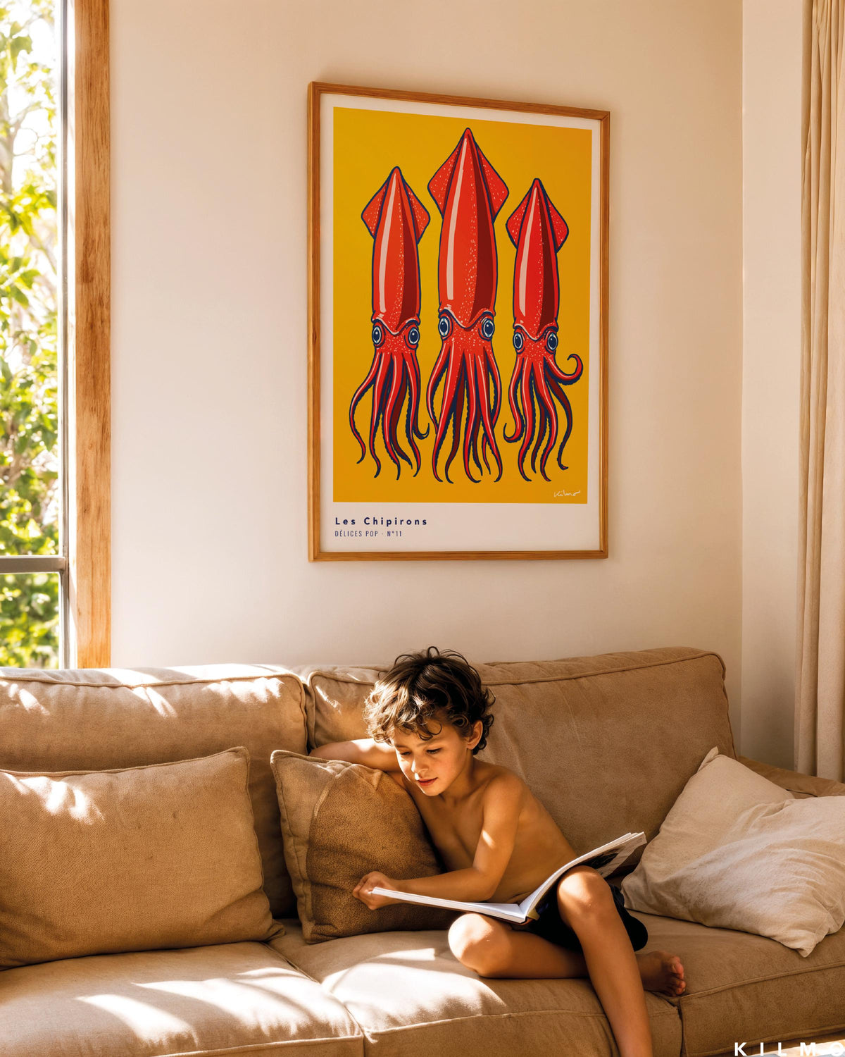 Les Chipirons — illustration Kilmo Studio — vue 4