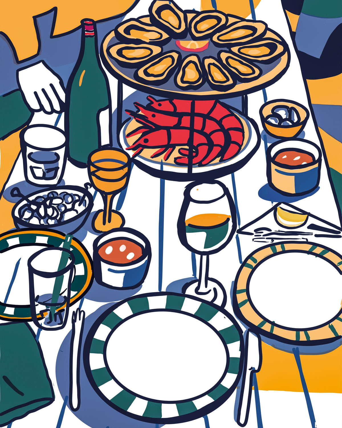 Ambiances du Bassin — illustration Kilmo Studio — vue 2