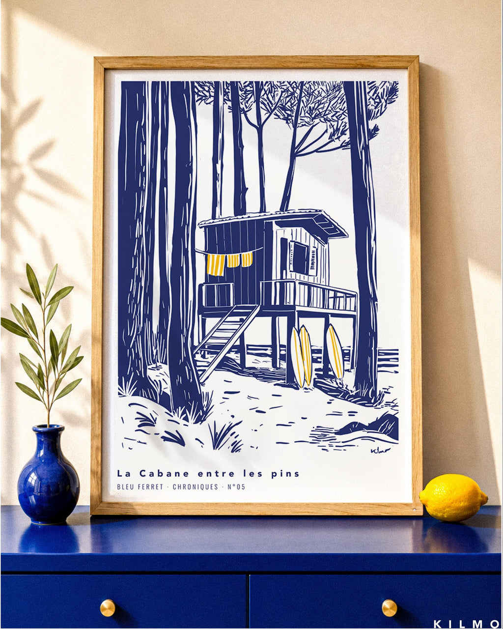 La Cabane entre les Pins — illustration Kilmo Studio